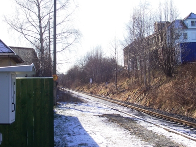 am Bahnhof